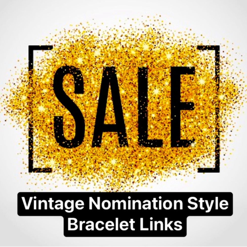 Vintage Nomination Style Bracelet Links